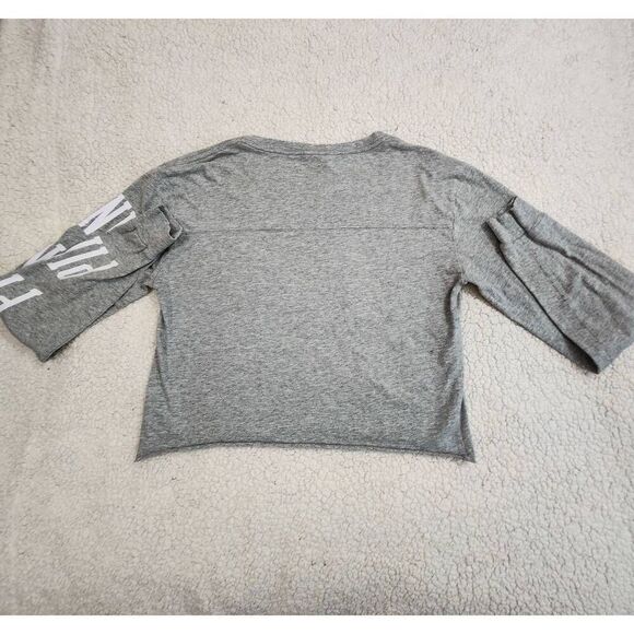 Victoria's Secret Pink cropped long sleeve tee Size S - Picture 2 of 7